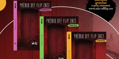Prêmio Off Flip terá estadia em Paraty e 24 mil reais em premiação.